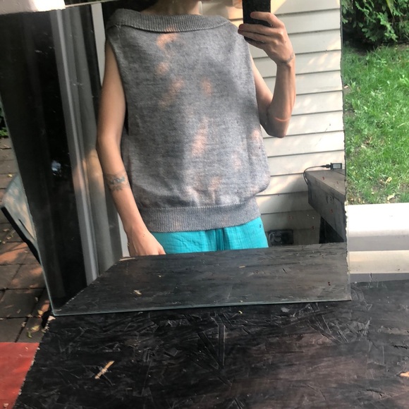 WOOL TOP - HANDMADE - Picture 2 of 10